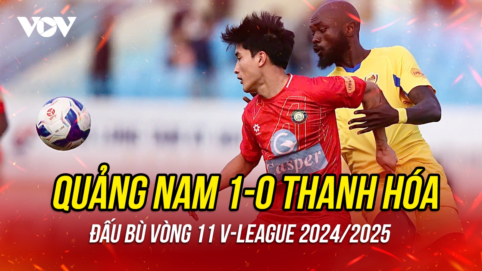 Thanh Hóa khóc hận trước Quảng Nam, lỡ cơ hội vô địch lượt đi V-League 24/25